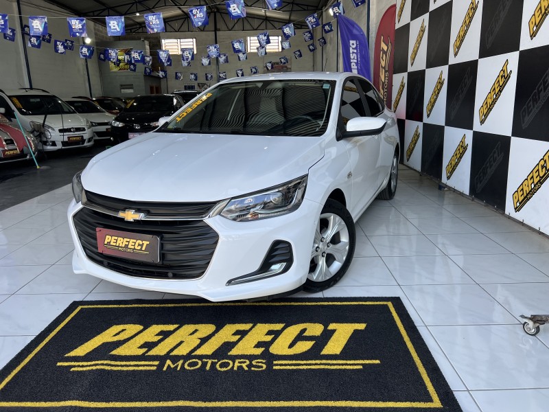 ONIX 1.0	PREMIER II PLUS 12V TURBO FLEX 4P AUTOMÁTICO - 2021 - PORTãO