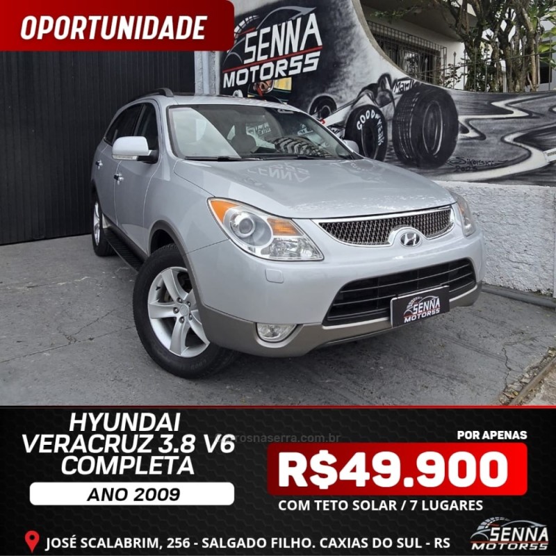 vera cruz 3.8 gls 4wd 4x4 v6 24v gasolina 4p automatico 2009 caxias do sul