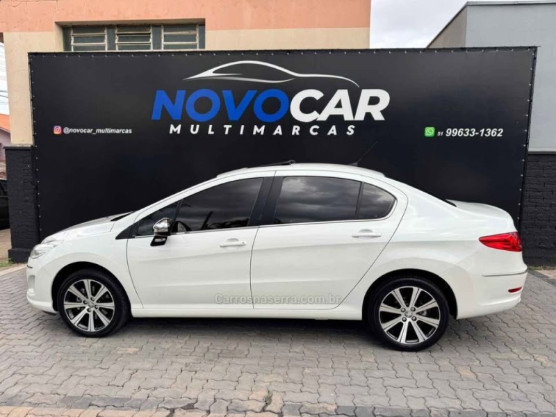 408 1.6 GRIFFE 16V TURBO GASOLINA 4P AUTOMÁTICO - 2015 - ESTâNCIA VELHA