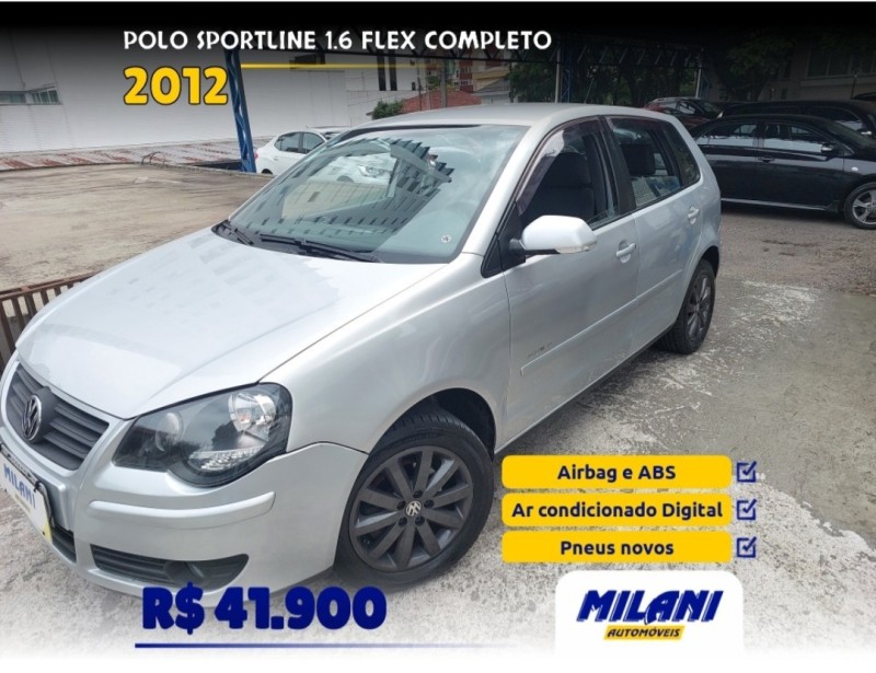 POLO 1.6 MI SPORTLINE 8V FLEX 4P MANUAL - 2012 - BENTO GONçALVES