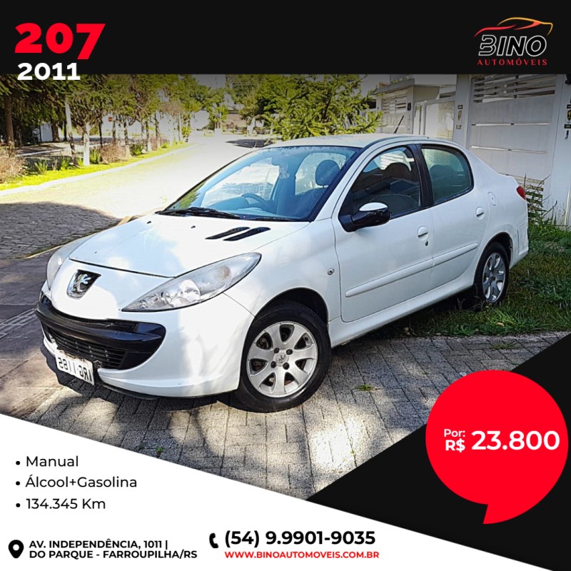 207 1.4 XR PASSION 8V FLEX 4P MANUAL