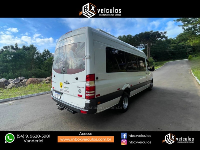 SPRINTER 2.2 515 CDI VAN 18 LUGARES TETO ALTO 16V BI-TURBO DIESEL MANUAL - 2017 - GRAMADO