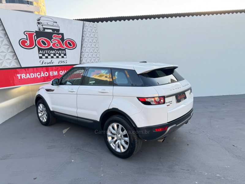 RANGE ROVER EVOQUE 2.0 PURE 4WD 16V GASOLINA 4P AUTOMÁTICO - 2015 - CASCA