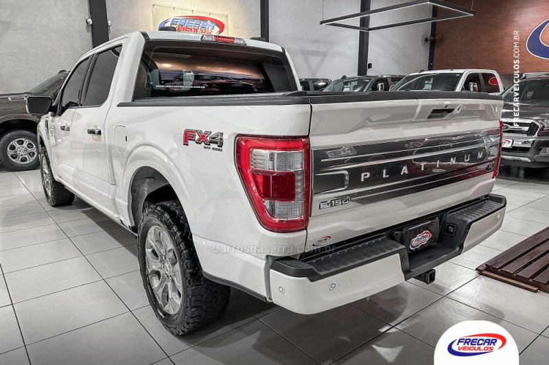 F-150 5.0 PLATINUM 4X4 V8 16V GASOLINA 4P AUTOMÁTICO - 2023 - SARANDI