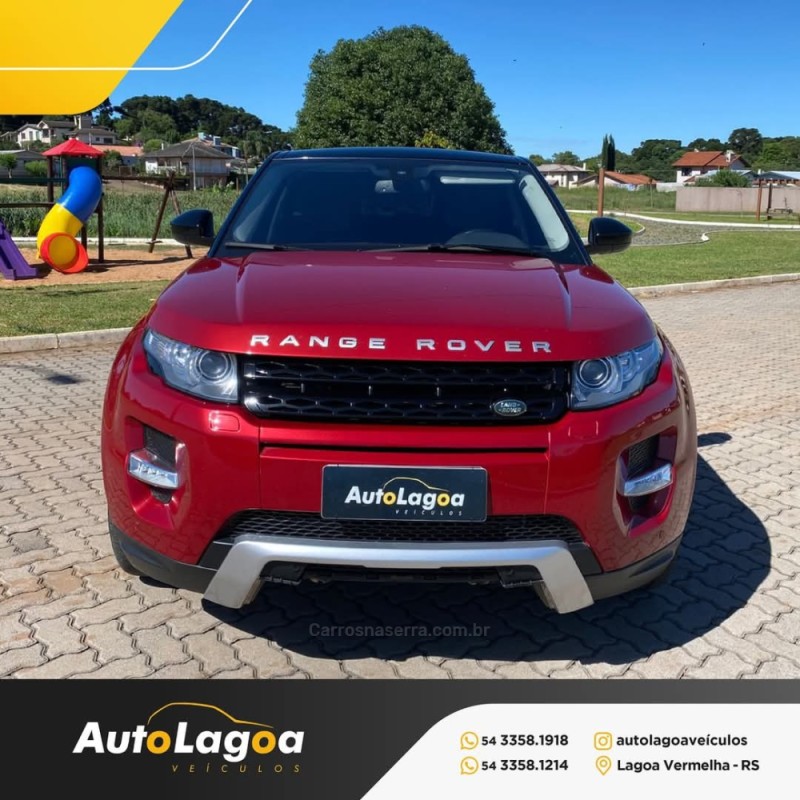 RANGE ROVER EVOQUE 2.0 DYNAMIC 4WD 16V GASOLINA 4P AUTOMÁTICO - 2015 - LAGOA VERMELHA