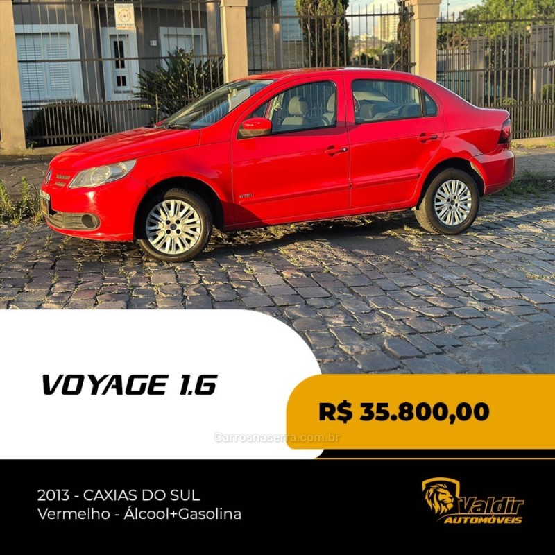 VOYAGE 1.6 MI CITY 8V FLEX 4P MANUAL - 2013 - CAXIAS DO SUL