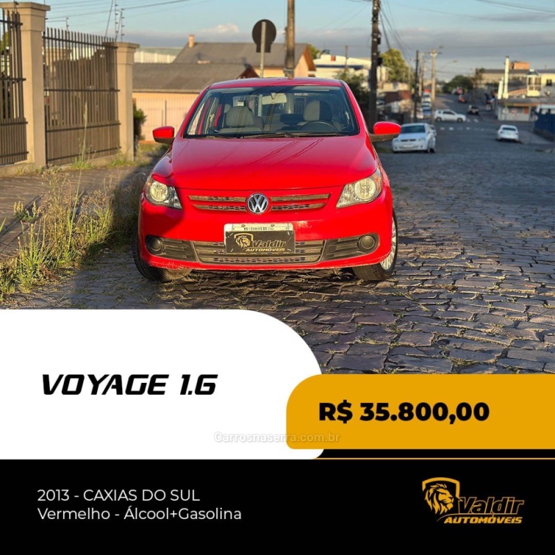 voyage 1.6 mi city 8v flex 4p manual 2013 caxias do sul