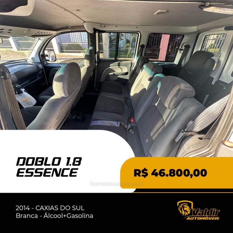 DOBLÓ 1.8 MPI ESSENCE 16V FLEX 7P MANUAL - 2014 - CAXIAS DO SUL