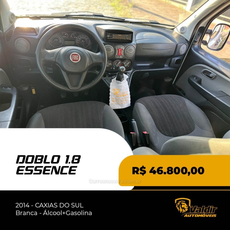 DOBLÓ 1.8 MPI ESSENCE 16V FLEX 7P MANUAL - 2014 - CAXIAS DO SUL