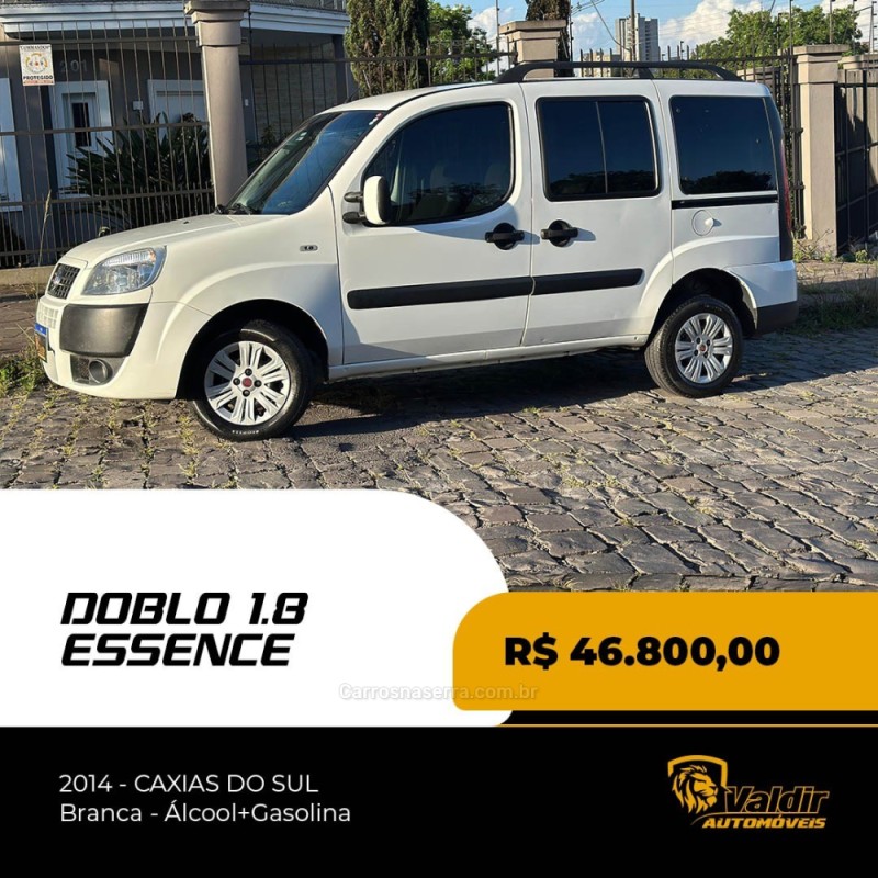 DOBLÓ 1.8 MPI ESSENCE 16V FLEX 7P MANUAL - 2014 - CAXIAS DO SUL