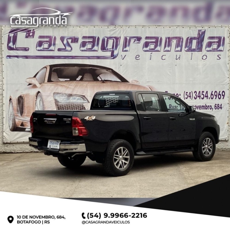 HILUX 2.8 SRV 4X4 CD 16V DIESEL 4P AUTOMÁTICO - 2017 - BENTO GONçALVES