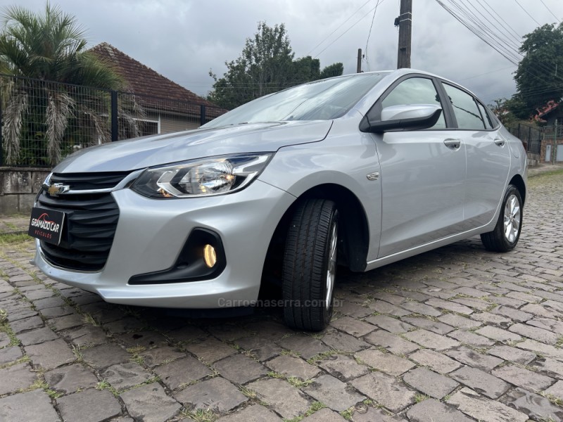 onix 1.0 ltz plus 8v turbo flex 4p automatico 2021 canela