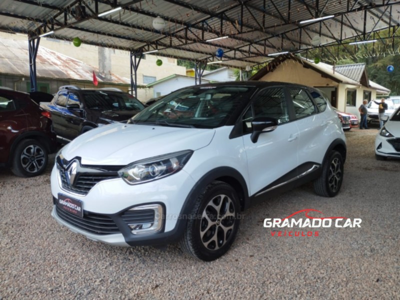 captur 1.3 intense turbo 16v flex 5p automatico 2019 canela