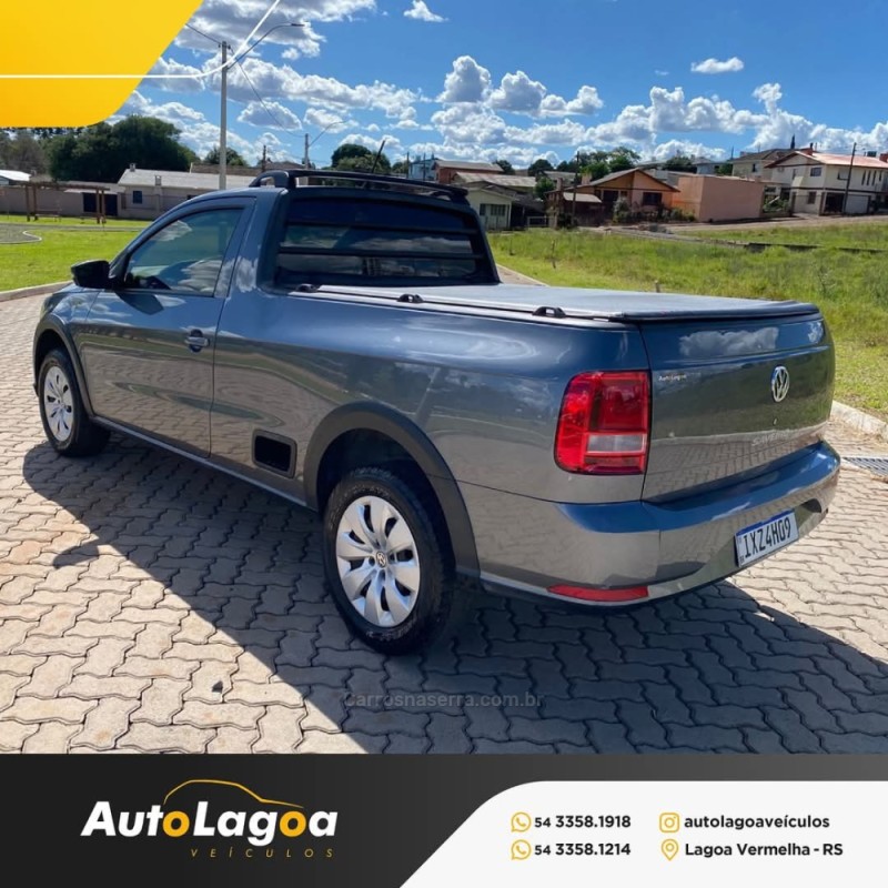 SAVEIRO 1.6 MI TRENDLINE CD 8V FLEX 2P MANUAL - 2018 - LAGOA VERMELHA