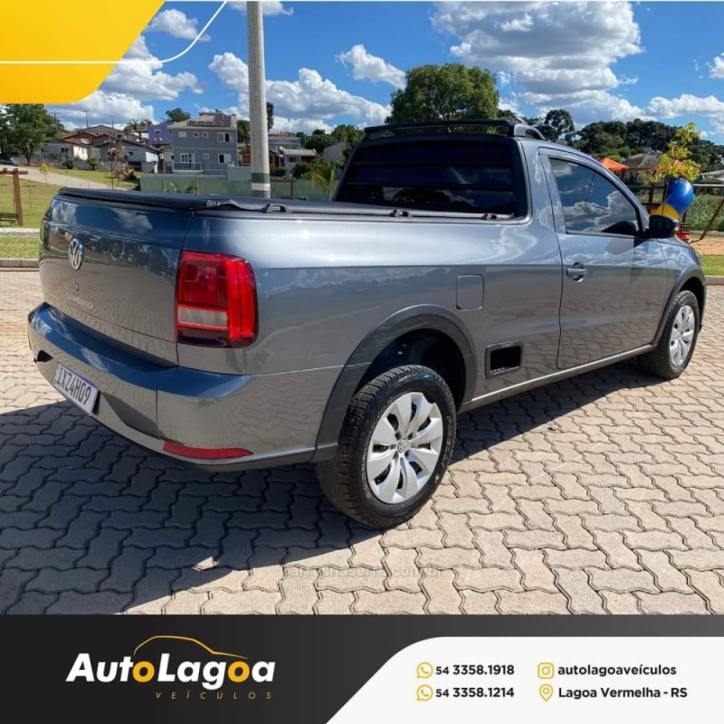 SAVEIRO 1.6 MI TRENDLINE CD 8V FLEX 2P MANUAL - 2018 - LAGOA VERMELHA