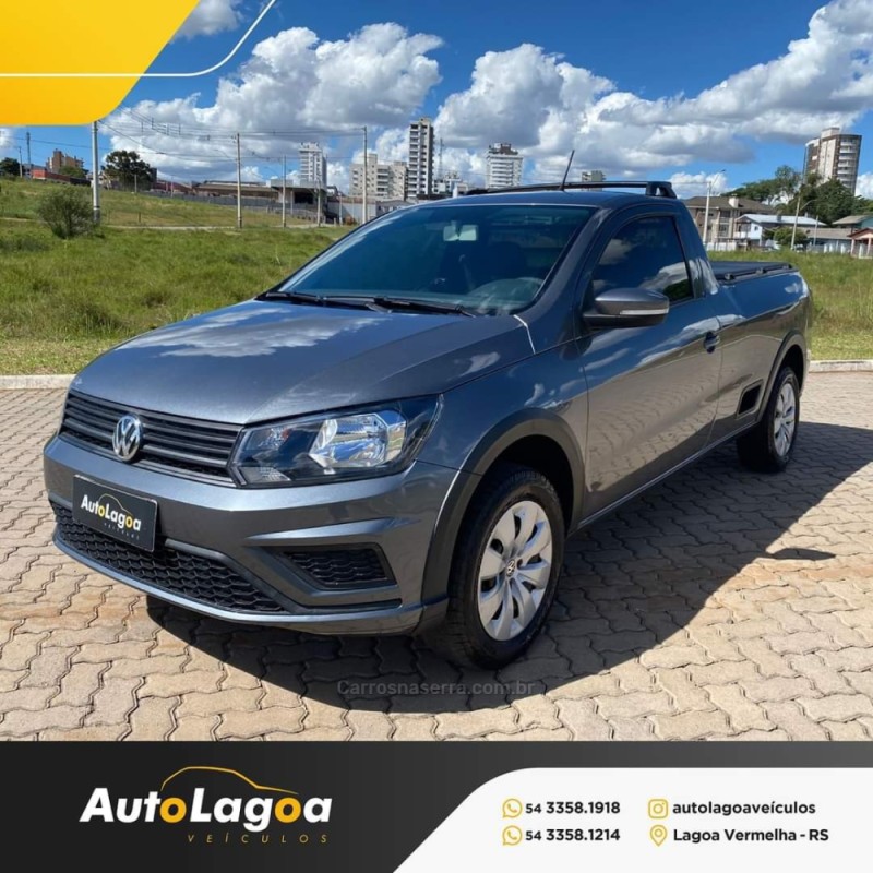 SAVEIRO 1.6 MI TRENDLINE CD 8V FLEX 2P MANUAL - 2018 - LAGOA VERMELHA