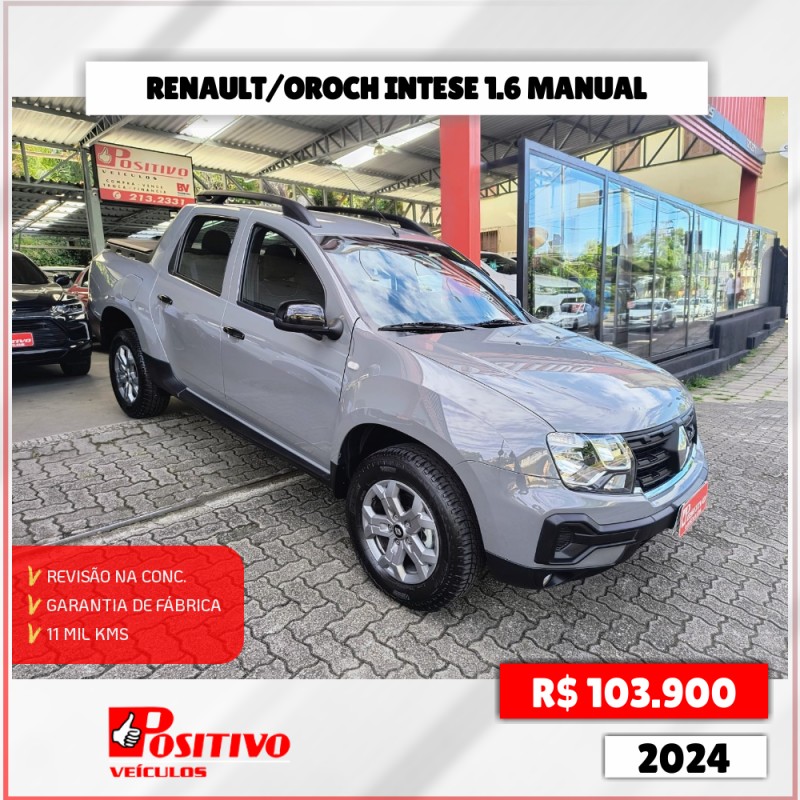 oroch 1.6 16v sce intense flex 4p manual 2024 caxias do sul