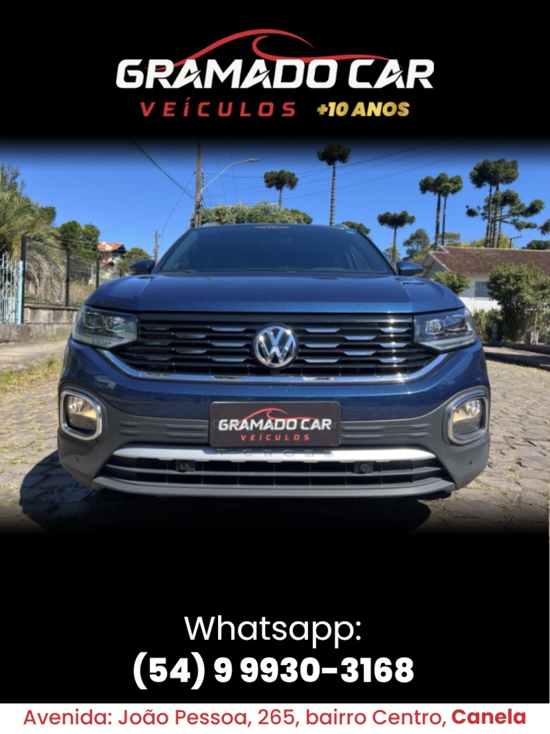 T-CROSS 1.4 HIGHLINE TSI 16V FLEX 4P AUTOMÁTICO - 2020 - CANELA