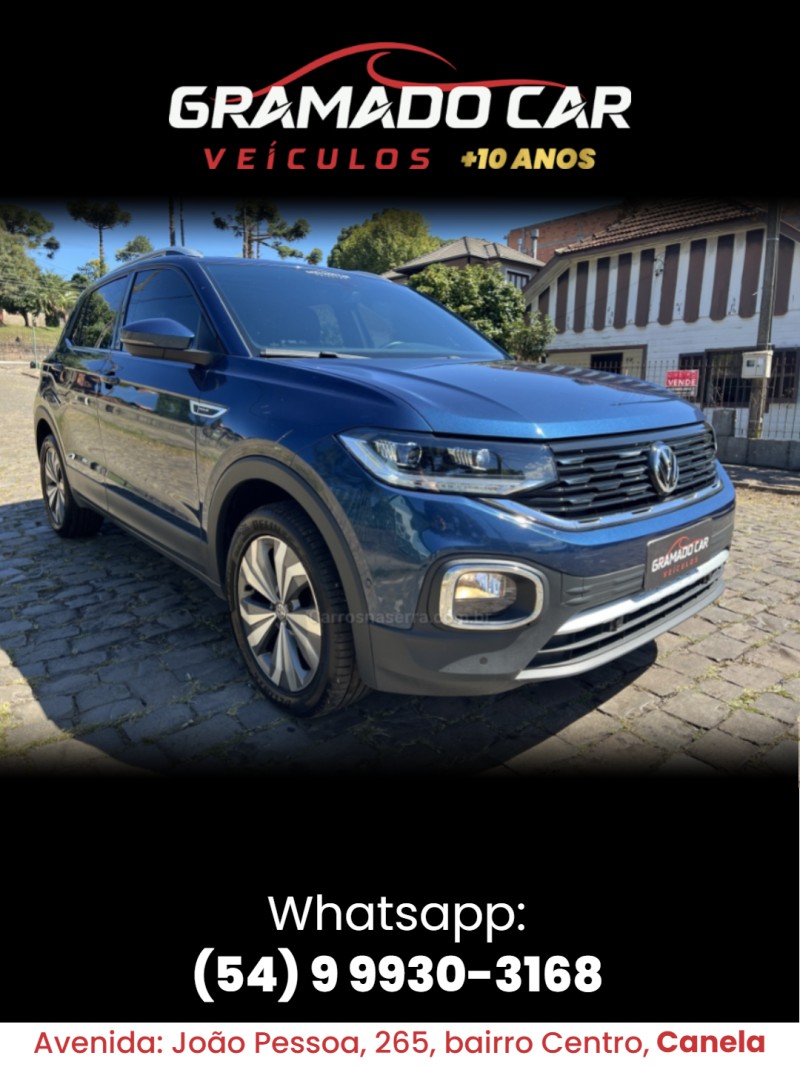 T-CROSS 1.4 HIGHLINE TSI 16V FLEX 4P AUTOMÁTICO - 2020 - CANELA