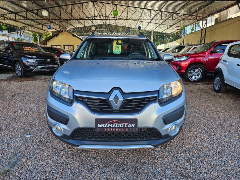 SANDERO 1.6 STEPWAY 16V FLEX 4P AUTOMÁTICO - 2015 - CANELA