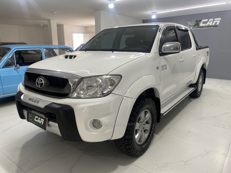 hilux 3.0 srv 4x4 cd 16v turbo intercooler diesel 4p automatico 2011 bento goncalves