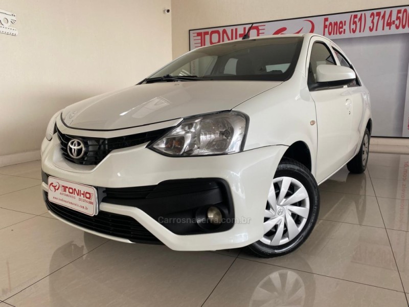 etios 1.5 x sedan 16v flex 4p automatico 2018 lajeado