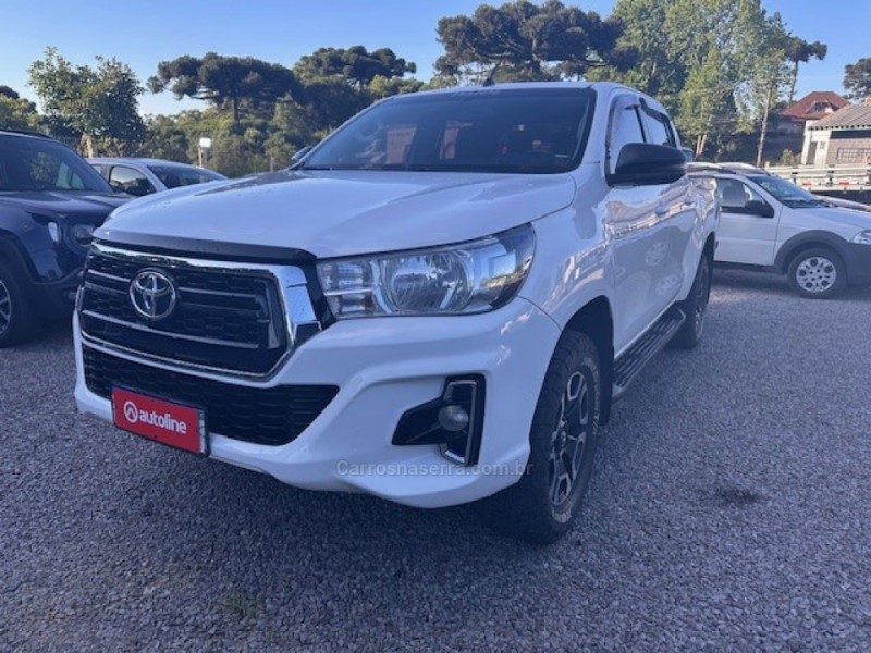 hilux 2.8 sr 4x4 cd 16v diesel 4p automatico 2020 canela