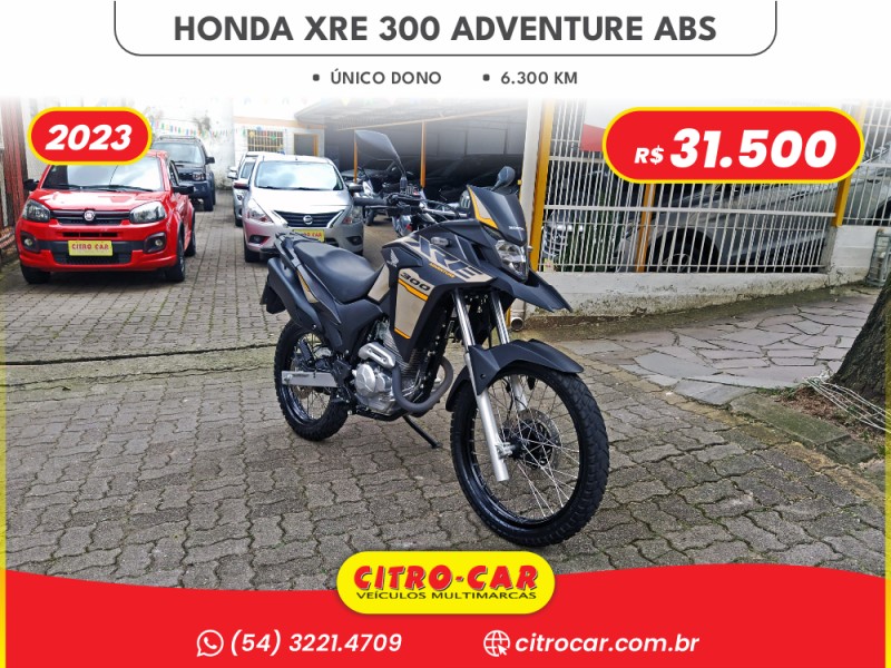 xre 300 adventure abs 2023 caxias do sul