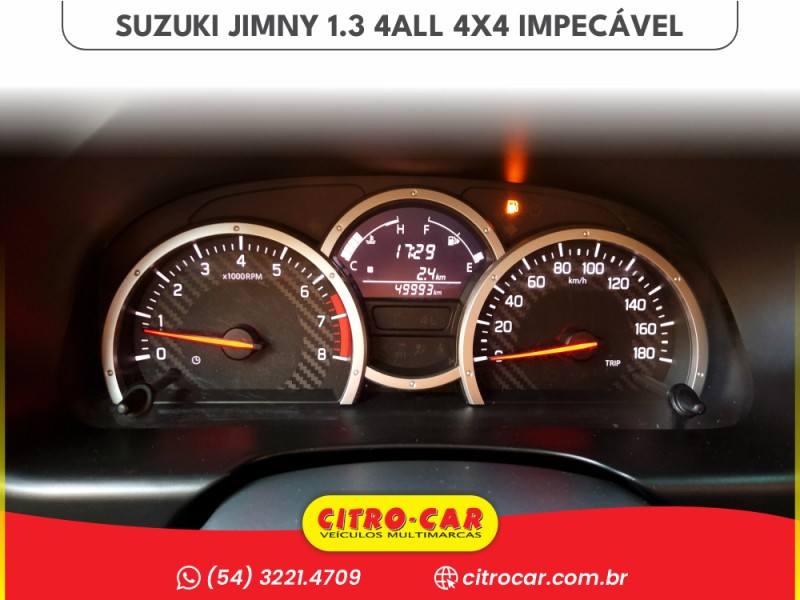 JIMNY 1.3 4ALL 4X4 16V GASOLINA 2P MANUAL - 2019 - CAXIAS DO SUL