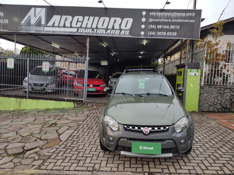 STRADA 1.8 MPI ADVENTURE CD 16V FLEX 3P AUTOMATIZADO - 2014 - CAXIAS DO SUL