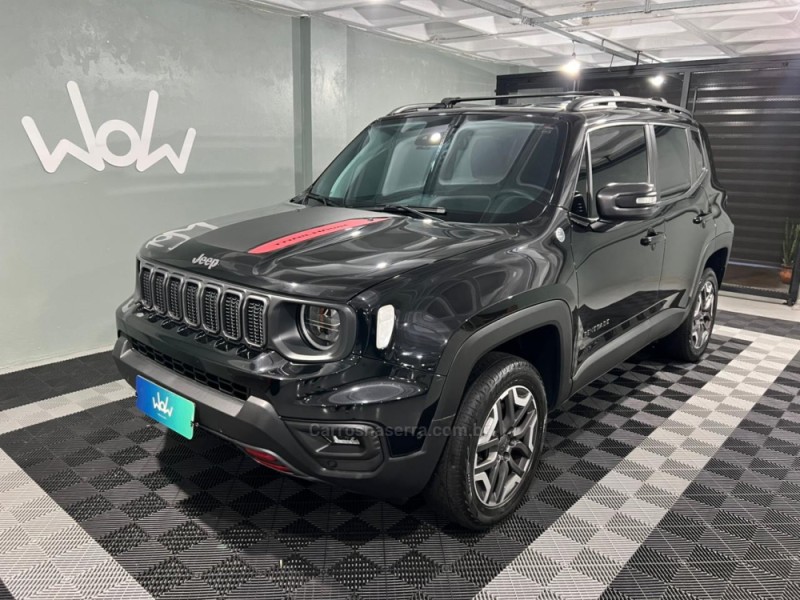 renegade 1.3 trailhawk t270 16v turbo flex 4x4 4p automatico 2022 bento goncalves