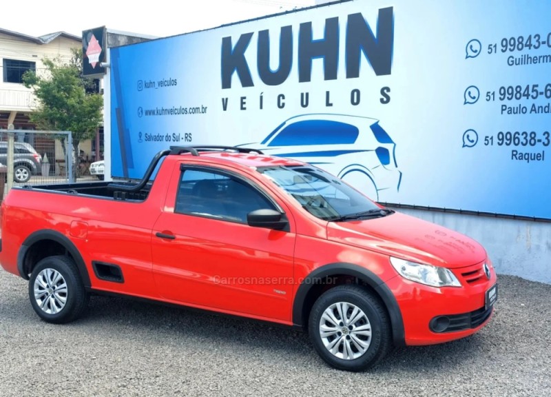 SAVEIRO 1.6 MI CS 8V FLEX 2P MANUAL G.V - 2013 - SALVADOR DO SUL