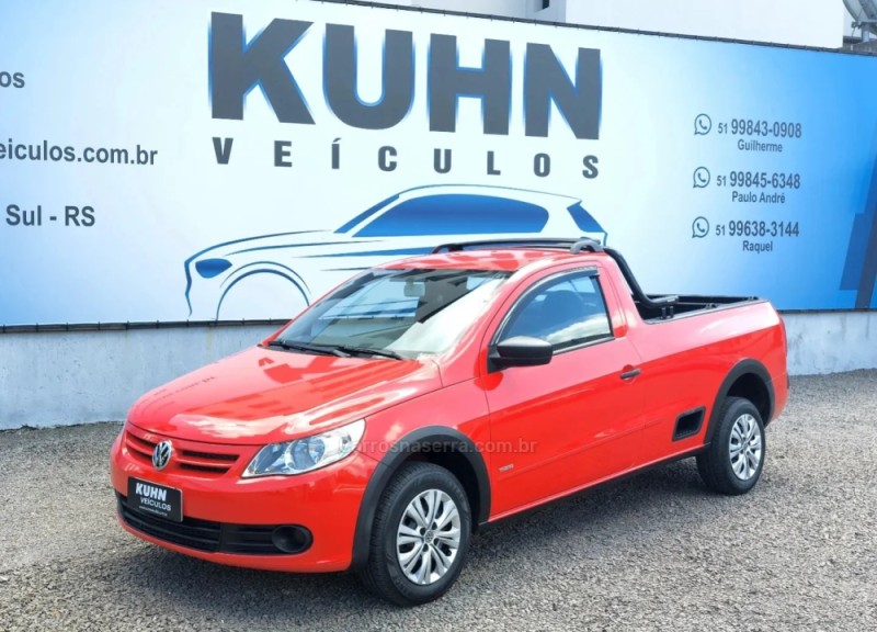 SAVEIRO 1.6 MI CS 8V FLEX 2P MANUAL G.V - 2013 - SALVADOR DO SUL