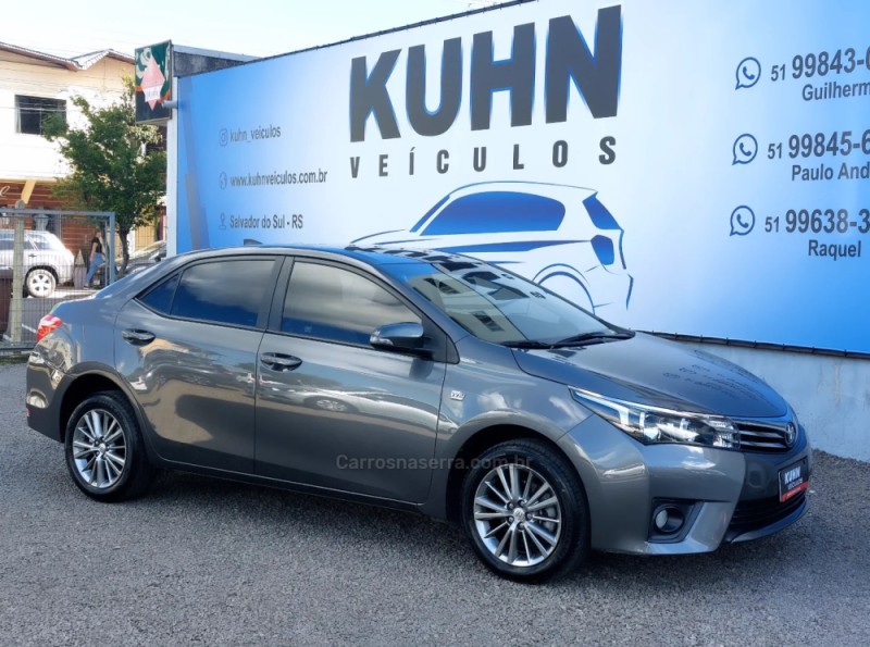 COROLLA 2.0 XEI 16V FLEX 4P AUTOMÁTICO - 2016 - SALVADOR DO SUL