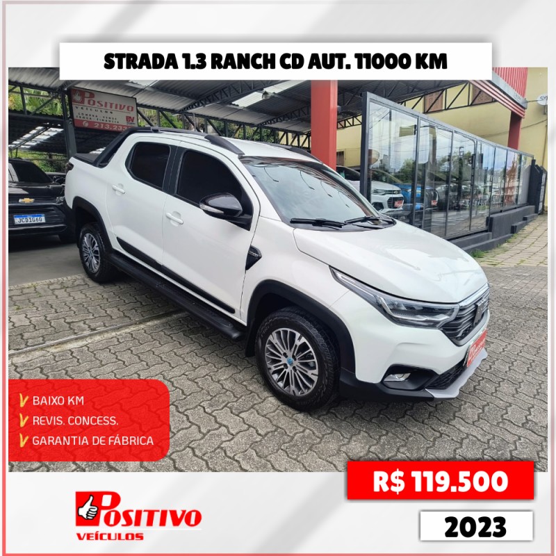 strada 1.3 ranch cd 8v flex 4p automatico 2023 caxias do sul