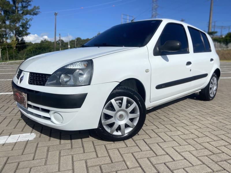 clio 1.0 authentique 16v gasolina 4p manual 2003 caxias do sul