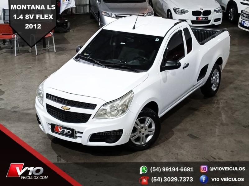 MONTANA 1.4 MPFI LS CS 8V FLEX 2P MANUAL - 2012 - CAXIAS DO SUL