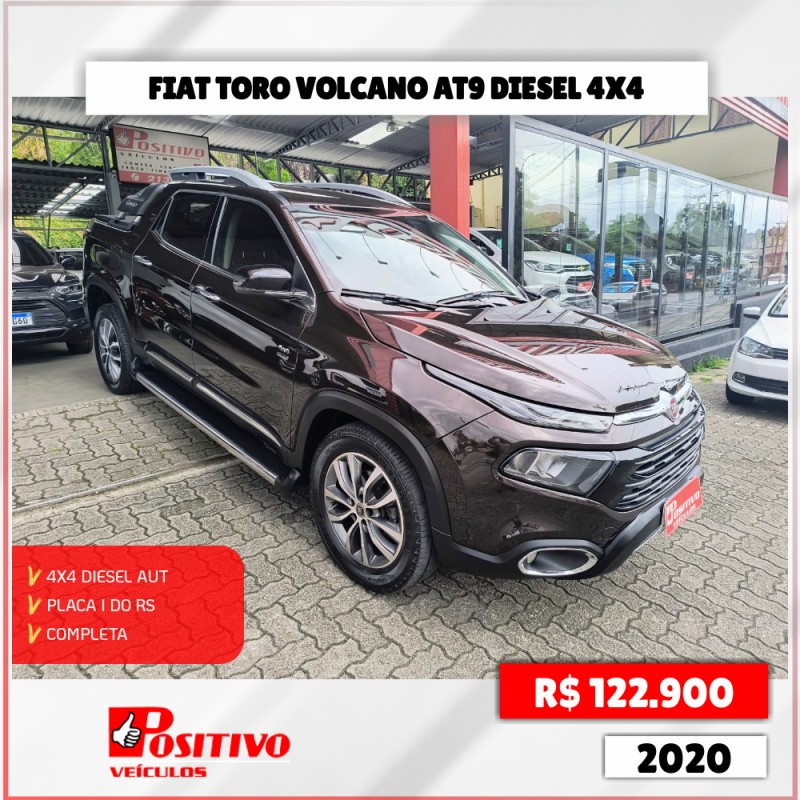 toro 2.0 16v turbo diesel volcano 4wd automatico 2020 caxias do sul