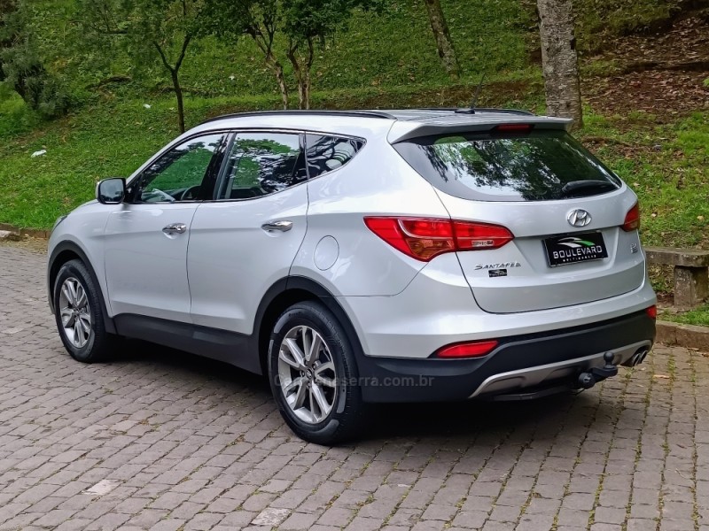 SANTA FÉ 3.3 MPFI 4X4 7 LUGARES V6 270CV GASOLINA 4P AUTOMÁTICO - 2015 - CAXIAS DO SUL