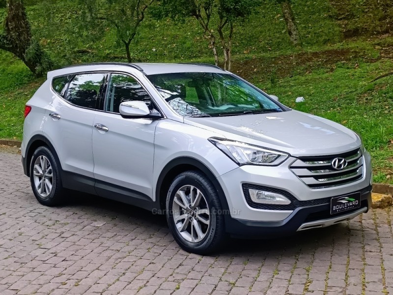 santa fe 3.3 mpfi 4x4 7 lugares v6 270cv gasolina 4p automatico 2015 caxias do sul