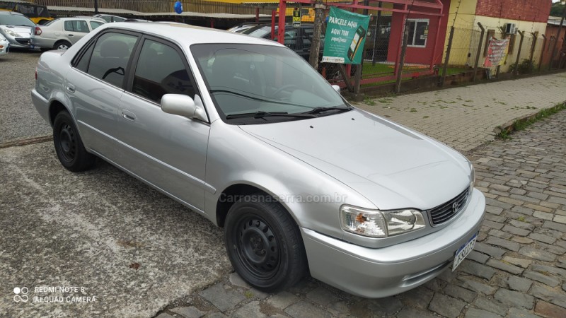 corolla 1.8 xei 16v flex 4p automatico 2001 farroupilha