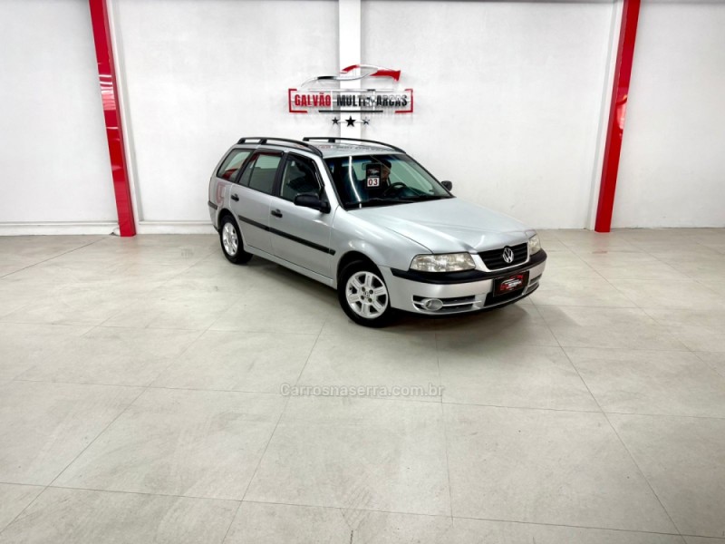 PARATI 1.8 MI 8V GASOLINA 4P MANUAL G.III - 2003 - CAXIAS DO SUL