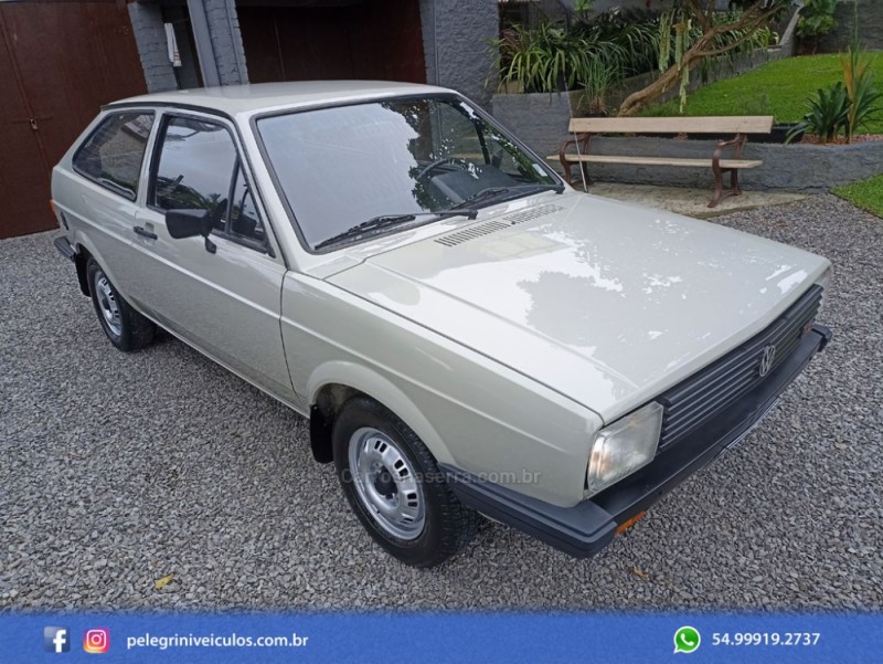 GOL 1.6 BX 8V ÁLCOOL 2P MANUAL - 1985 - BENTO GONçALVES