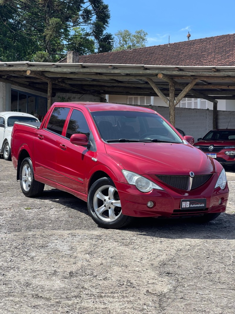 actyon sports 2.0 glx 4x4 cd 16v turbo intercooler diesel 4p automatico 2011 nova petropolis