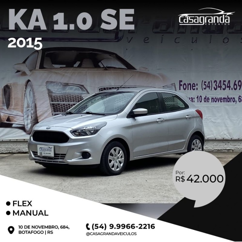 KA 1.0 SE 12V FLEX 4P MANUAL