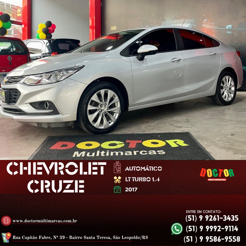 cruze 1.4 turbo lt 16v flex 4p automatico 2017 sao leopoldo