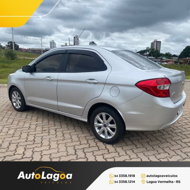 KA 1.5 SE PLUS SEDAN FLEX 4P MANUAL - 2018 - LAGOA VERMELHA