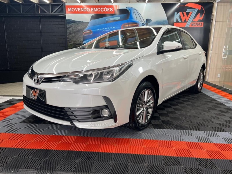 COROLLA 1.6 GLI 16V GASOLINA 4P AUTOMÁTICO - 2018 - NOVO HAMBURGO