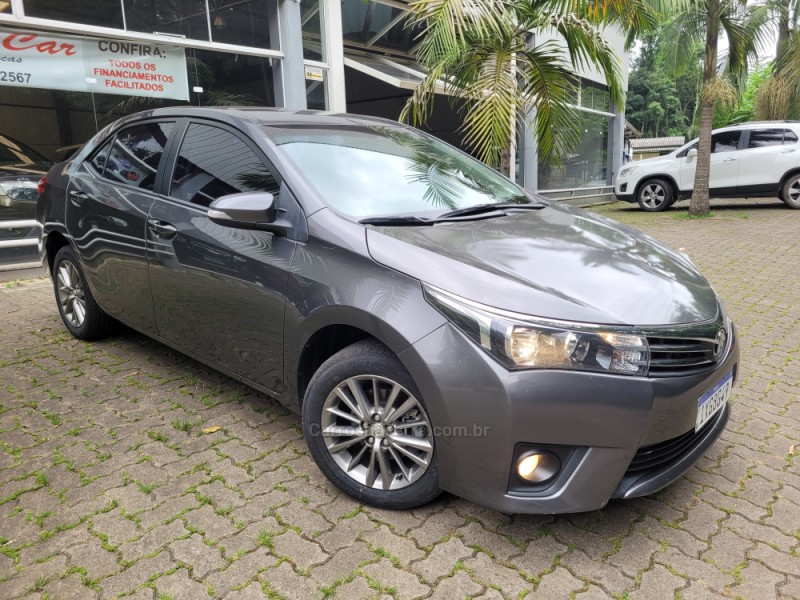 corolla 2.0 xei 16v flex 4p automatico 2017 nova prata