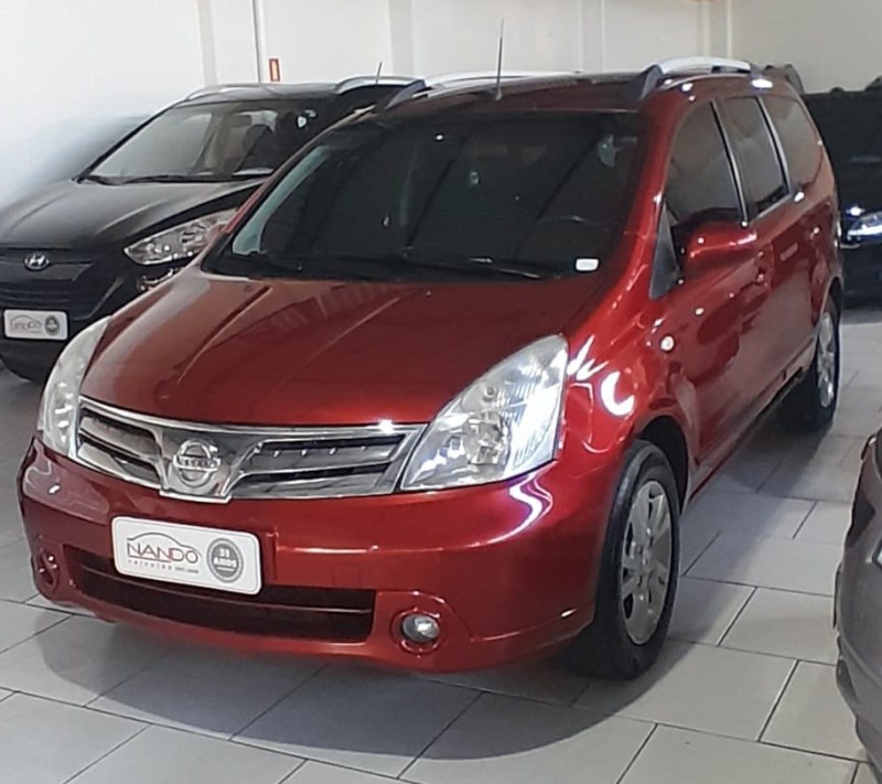 grand livina 1.8 sl 16v flex 4p automatico 2014 estancia velha